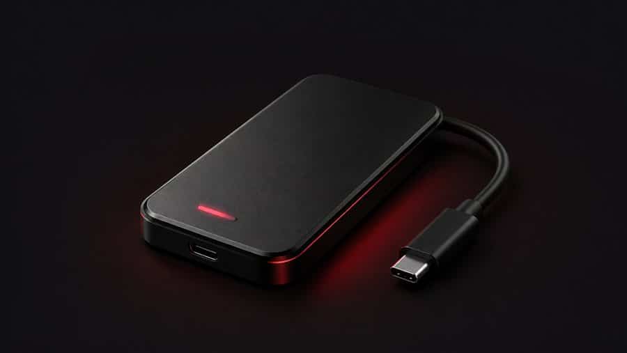 SSD externo e portátil — recuperação de dados na UTI dos Dados