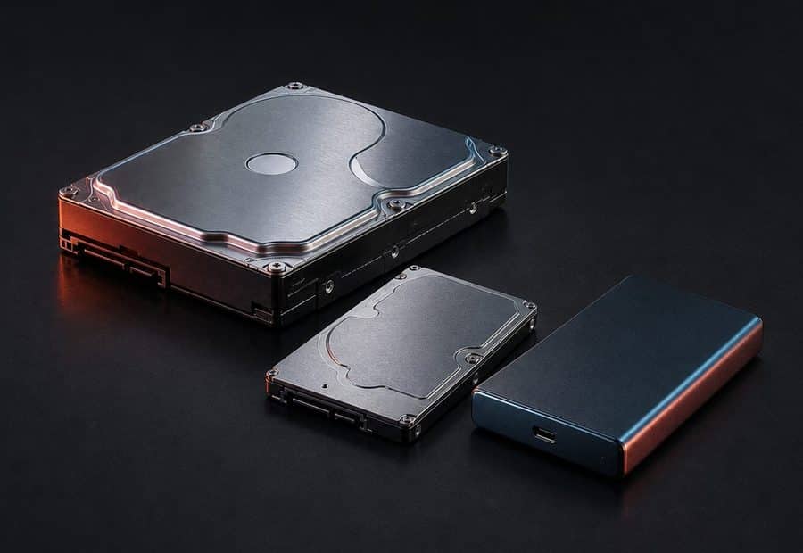 HD 17 HD de desktop, HD de notebook e HD externo — tipos de HD atendidos pela UTI dos Dados